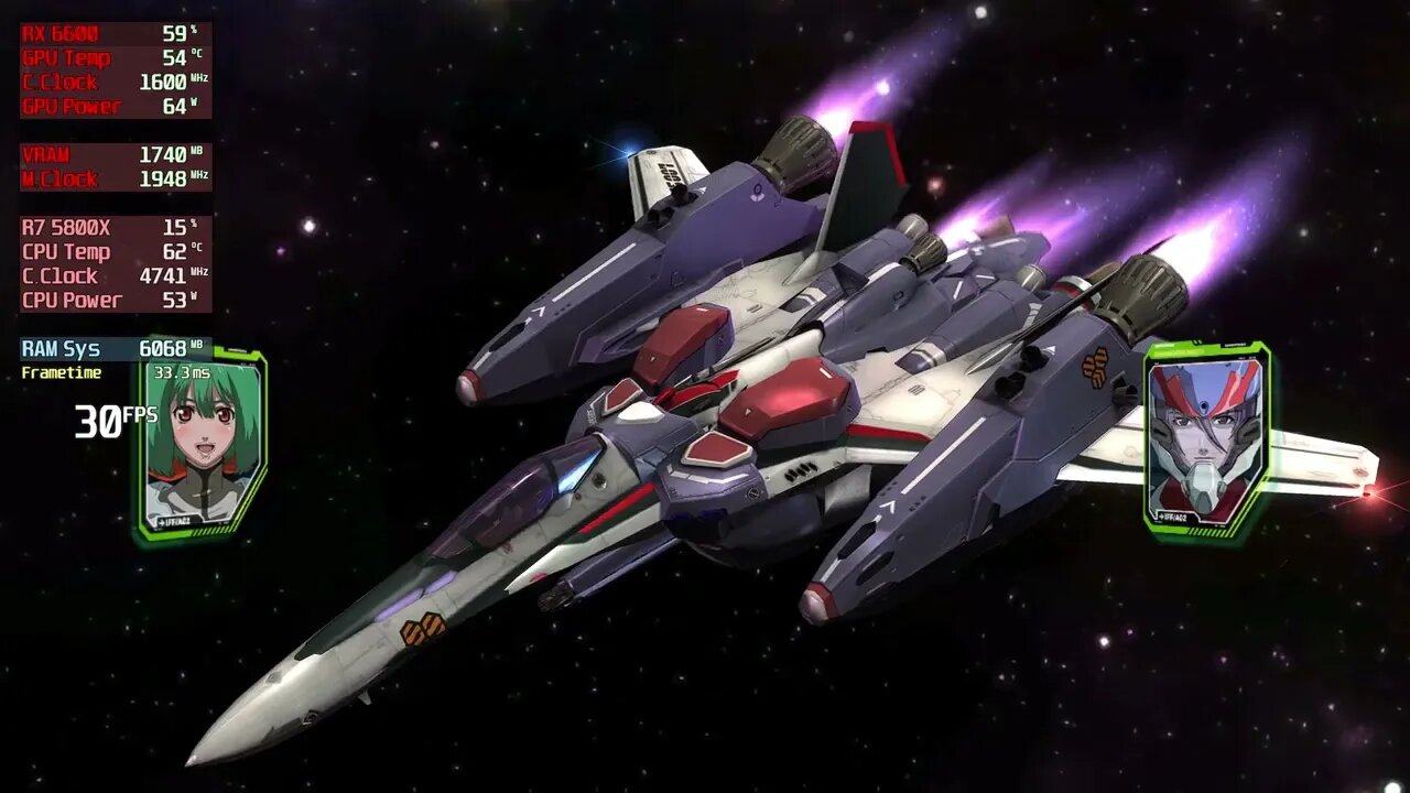 RPCS3 Macross Trial Frontier 5800X | RX 6600 | 4K | 2023