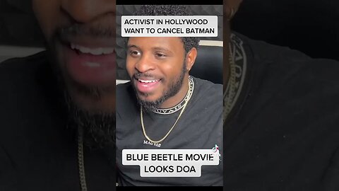 The Blue Beetle Trailer Wants To Cancel Batman #Woke #Batman #bluebeetle