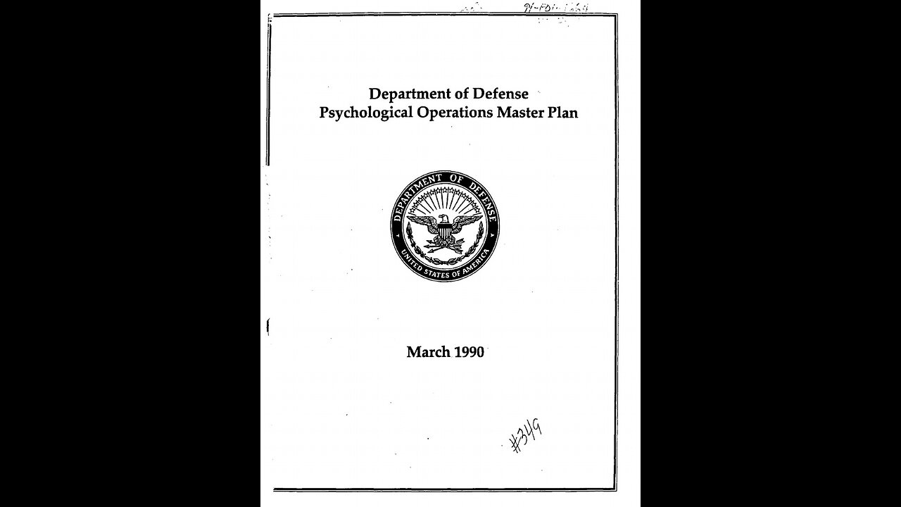 PsyOp's On The General Public As Ritual Worship