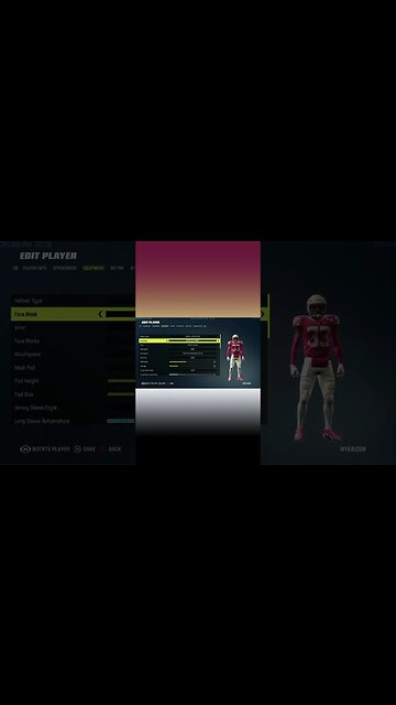 Madden 23 Derwin James College Creation #shorts