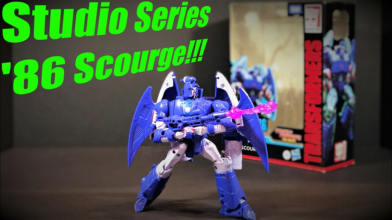 Transformers Studio Series 86 - Scourge Review