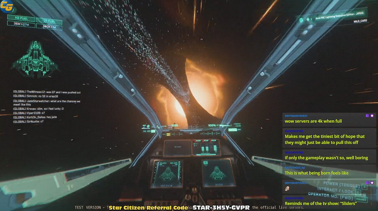 Highlight: Saturday Hangout -- Star Citizen -- 4.0 Jump Point Testing