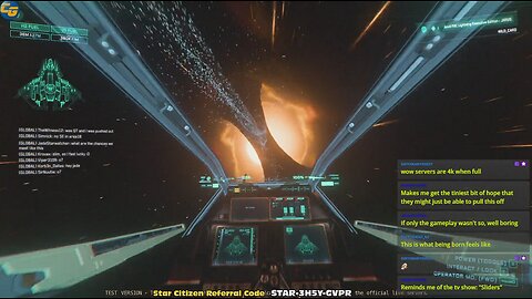 Highlight: Saturday Hangout -- Star Citizen -- 4.0 Jump Point Testing