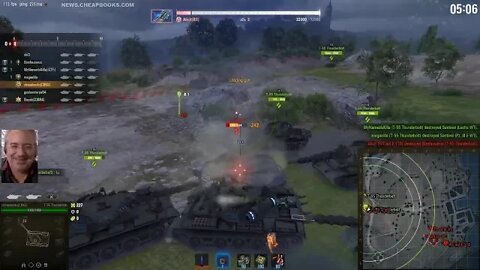 Last Waffentrager - T55A Thunderbolt - 6200 Damage - 6 Kills