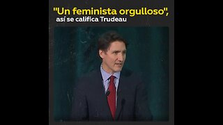 Trudeau presume de ser “un feminista orgulloso” tras la derrota de Kamala