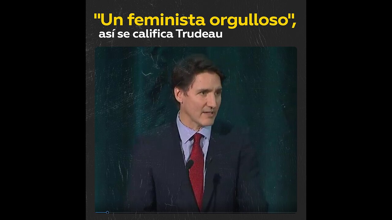 Trudeau presume de ser “un feminista orgulloso” tras la derrota de Kamala