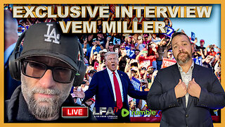 VEM MILLER LIVE INTERVIEW! | LIVE FROM AMERICA 10.15.24 11am EST