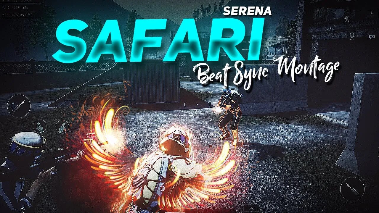 Serena - Safari Best Beat Sync Edit Pubg Mobile Montage | Road to 100k | 69 JOKER