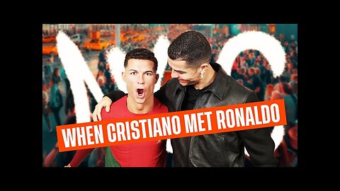 When I met the most famous Cristiano