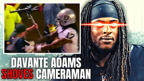 Davante Adams SHOVES Cameraman After BRUTAL Loss To Chiefs | Facing Suspension From NFL!