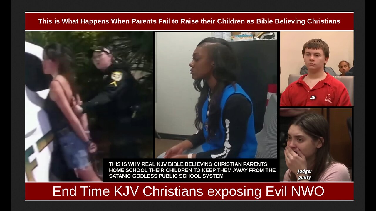 This is What Happens When Parents Fail to Raise their Children as Bible Believing Christians