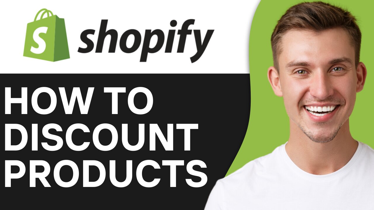 HOW TO DISCOUNT PRODUCTS ON SHOPIFY