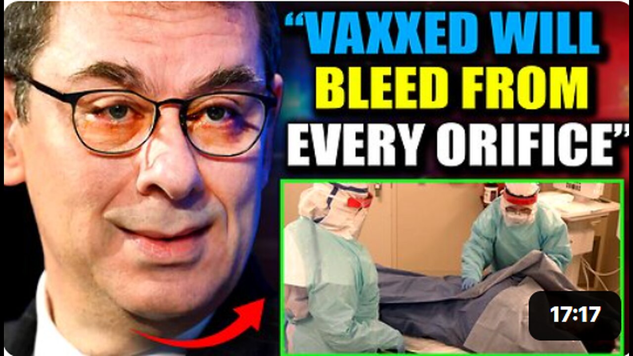 Pfizerin sisäpiiriläinen paljastaa, että rokotetut ihmiset alkavat pian ”vuotaa verta jokaisesta aukosta”.