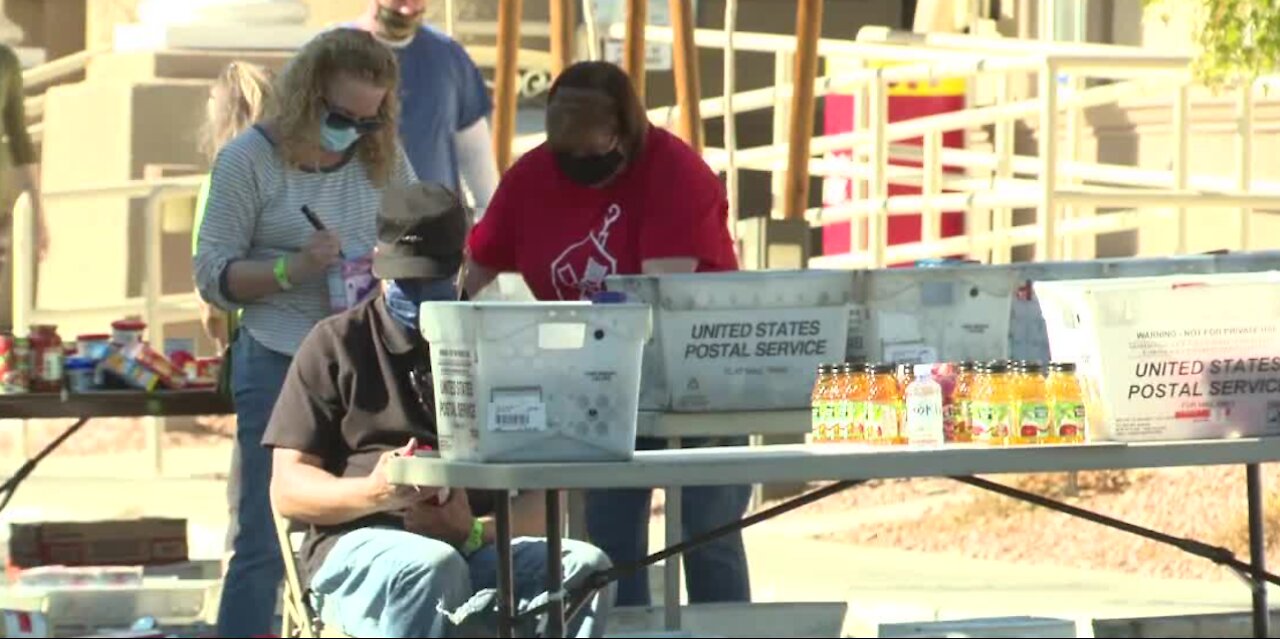 Las Vegas food drive for those in need