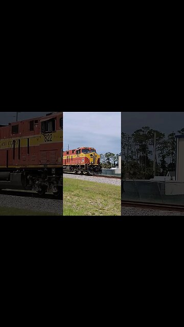 Florida East Coast Railway FEC-105 Daytona Beach Golf Club May 6 2023 #railfanrob #fec105