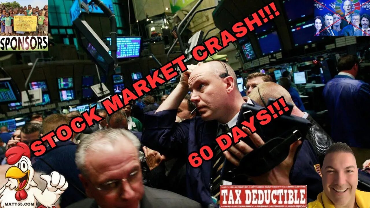 STOCK MARKET CRASH IN 60 DAYS!!! (GET YOU MONEY OUT NOW)