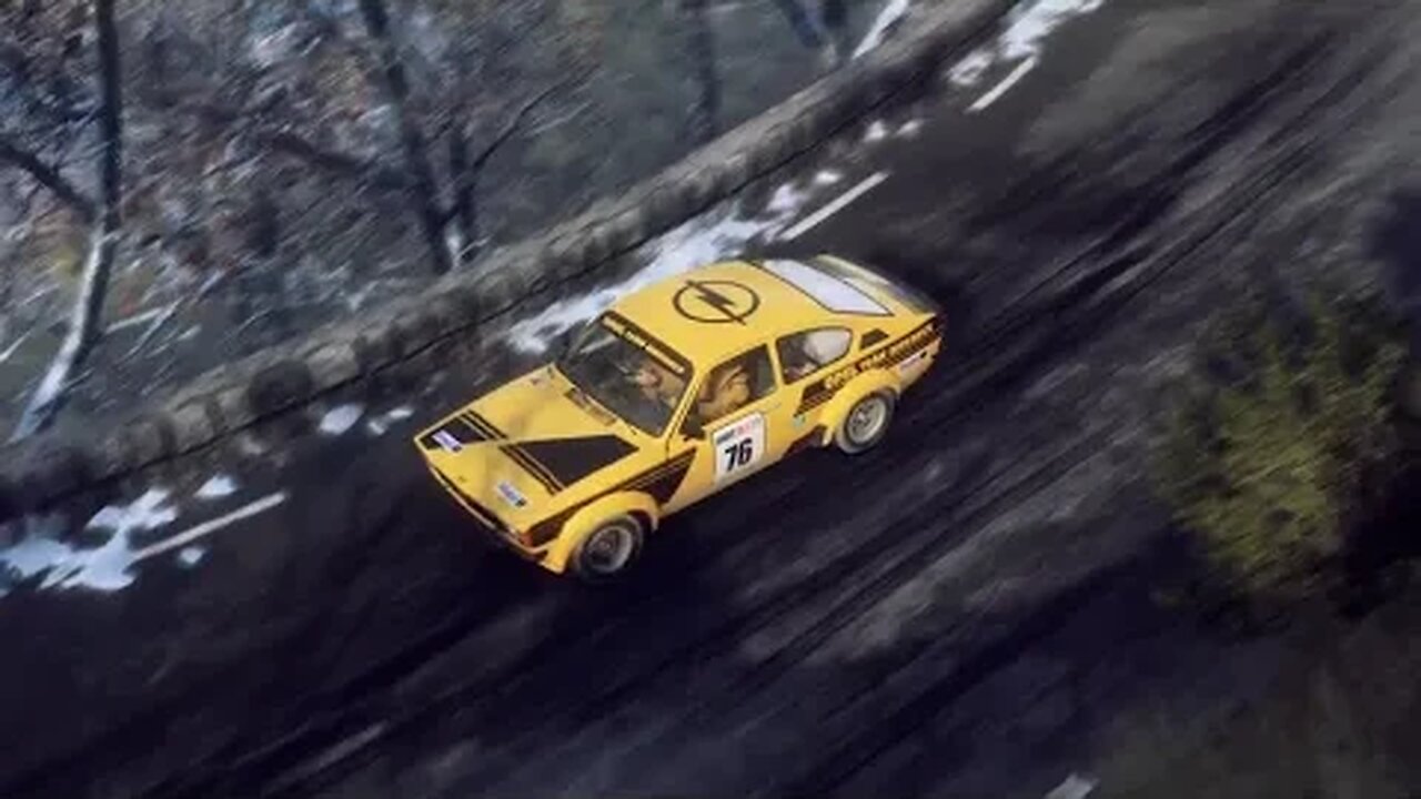 DiRT Rally 2 - Replay - Opel Kadett C GT/E at Col de Turini - Descente