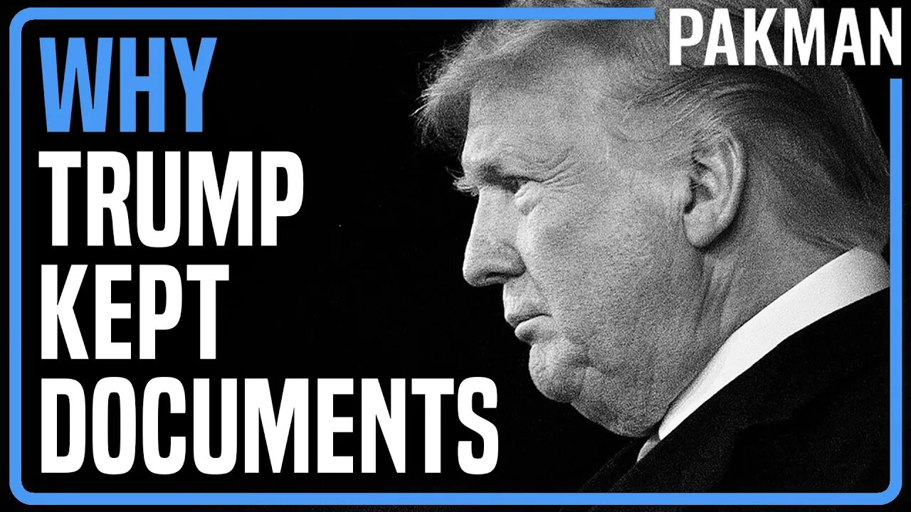 The "REAL" Reason Trump Wanted the Documents is Very Disturbing