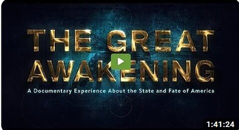 The Great Awakening - just for those who are still learning