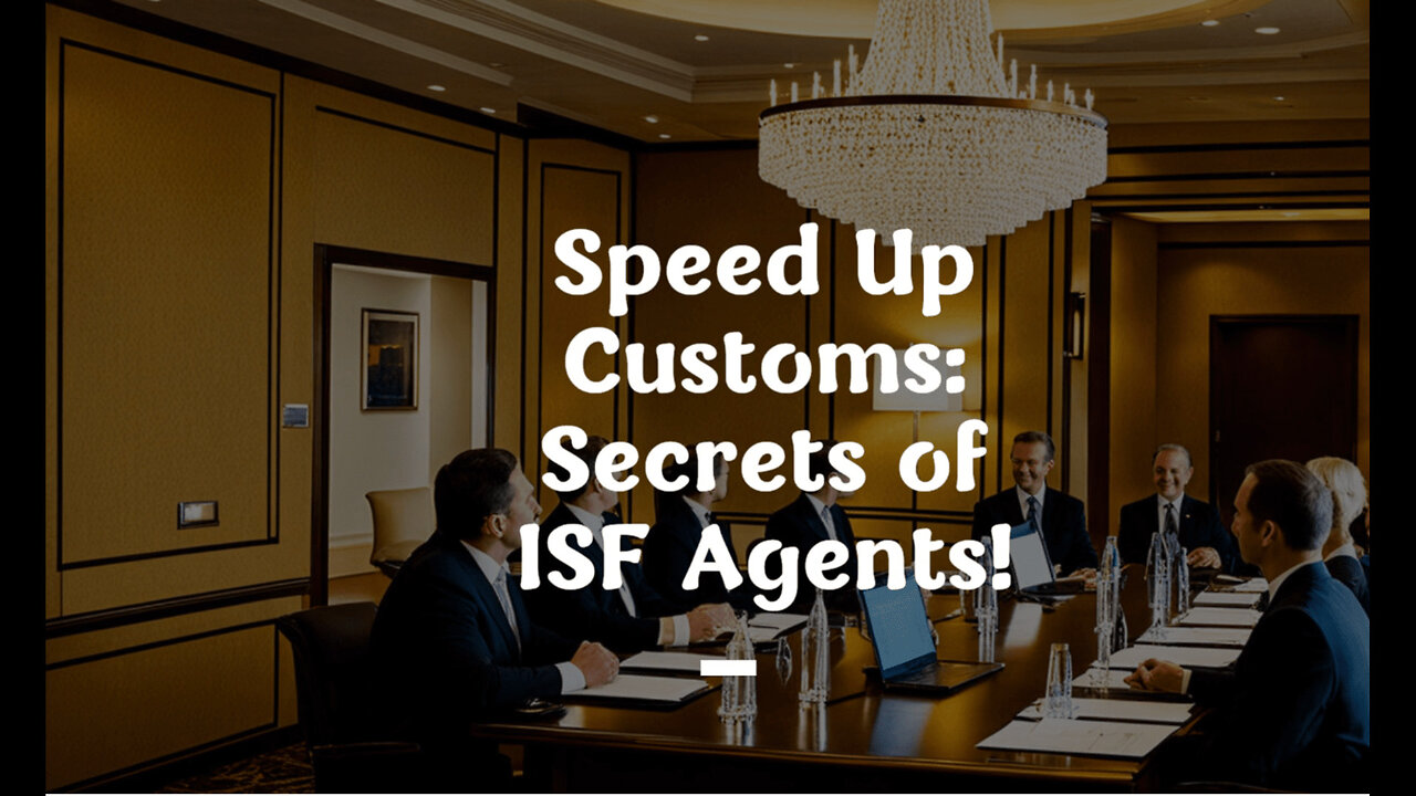 Smooth Sailing: How Customs Brokers and ISF Agents Expedite Customs Clearance