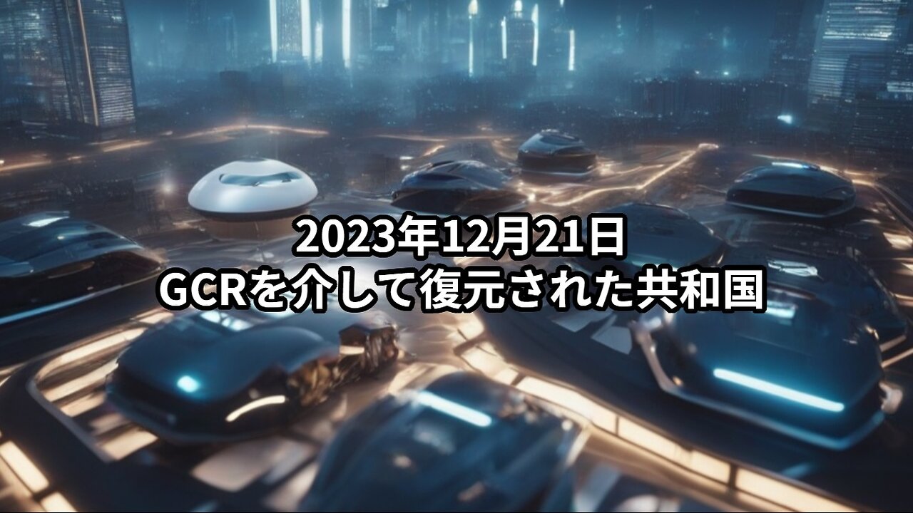 2023年12月21日：GCRを介して復元された共和国