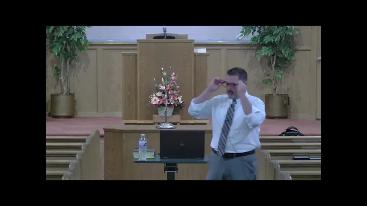 Bible Class Sunday August 8, 2021