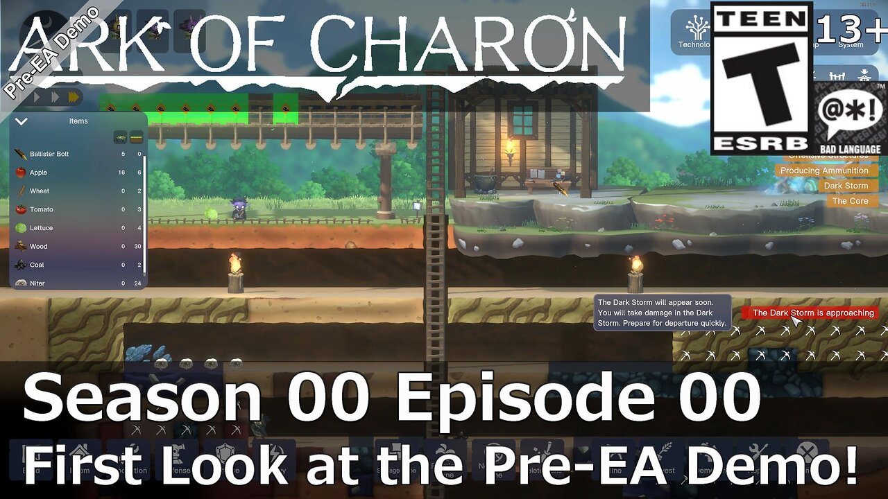 Ark of Charon (Pre-EA) Demo (2024 Episode 00) First Look!