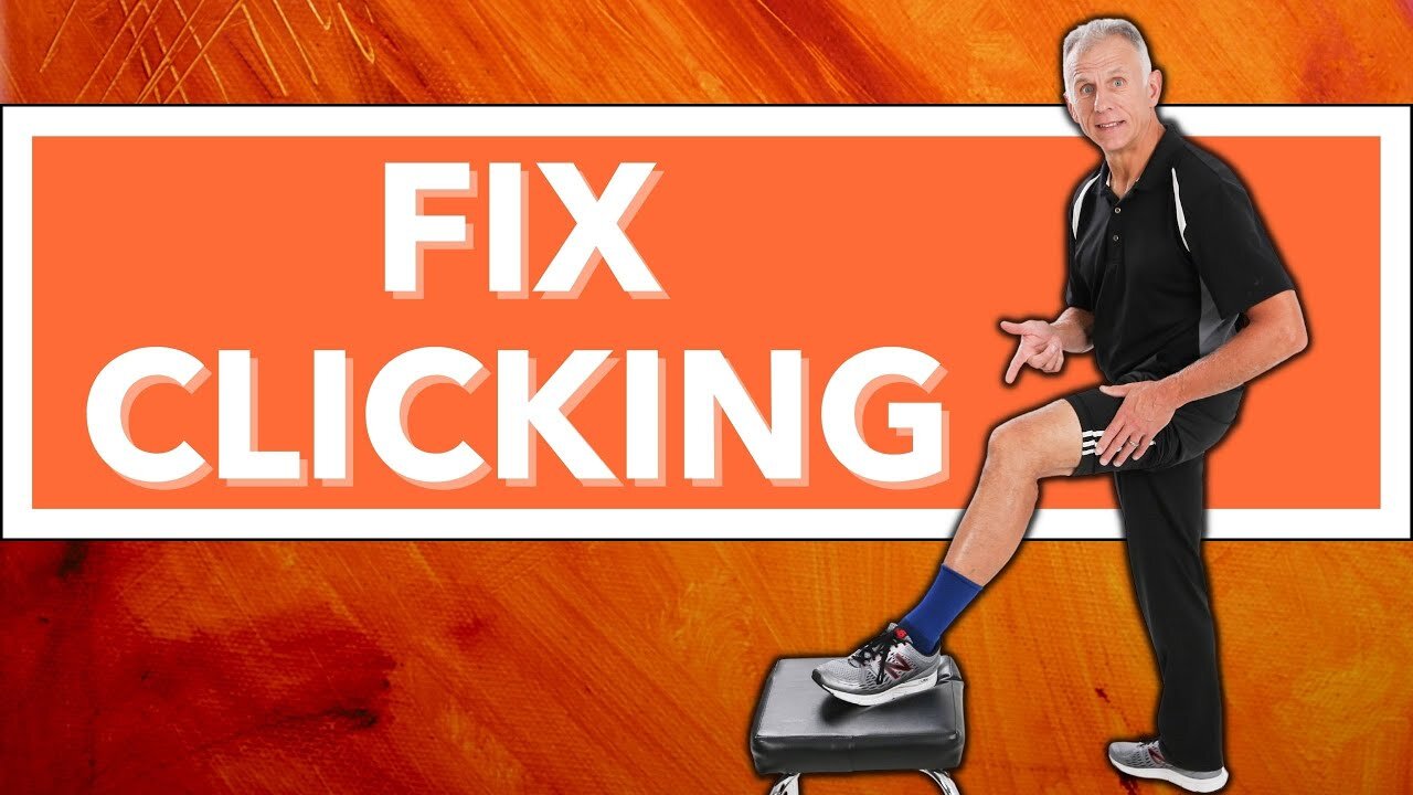 How to Fix Your Knee From Clicking, Popping or Creaking