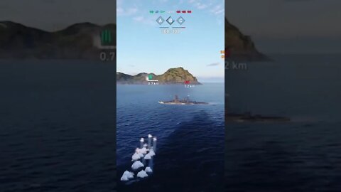 (warship legends) 3 vs 3 started off with 6 torpedo hits