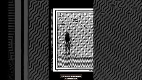 Optical Illusion Printmaking by LARRY CARLSON