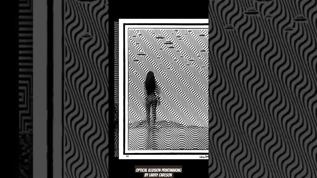 Optical Illusion Printmaking by LARRY CARLSON