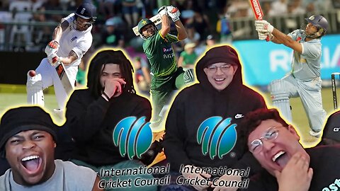 AMERICAN FOOTBALL PLAYERS REACT TO LONGEST CRICKET SIXES