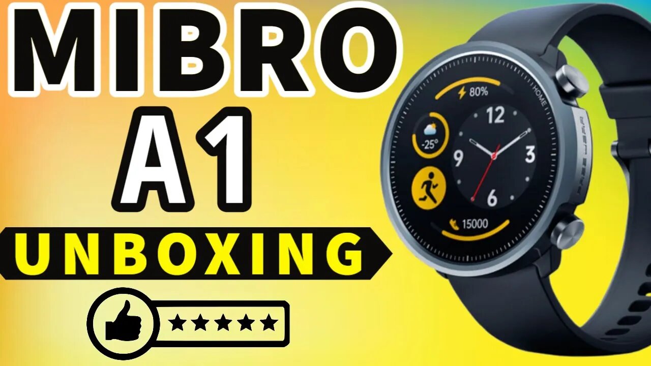 Mibro A1 Unboxing smartwatch