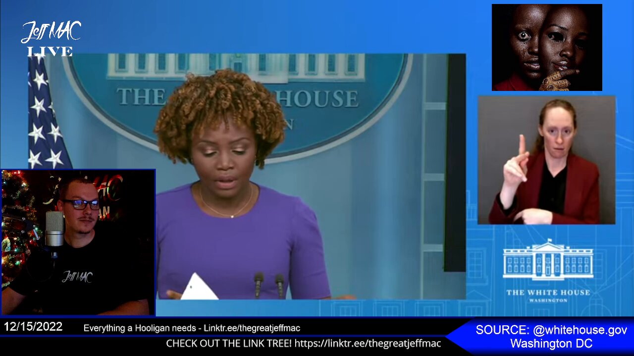 LIVE NOW: WH Press Briefing Clown Show with KJP and Jha