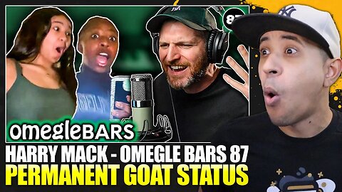 GOAT STATUS | Slaying Every Track | Harry Mack Omegle Bars 87 (Reaction)