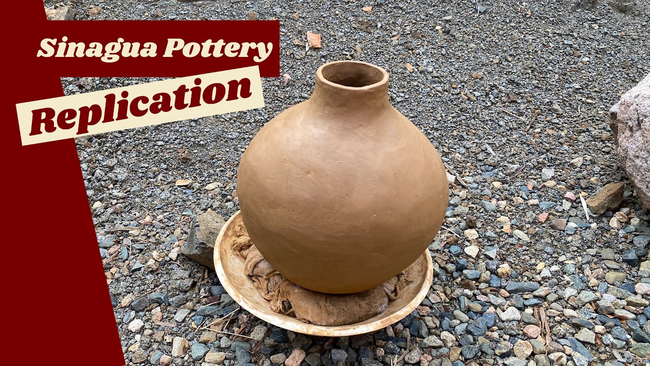 Making Sinagua/Anasazi Primitive Pottery With Native Clay