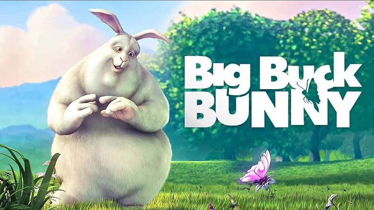 Big Buck Bunny🐇 60fps/4k quality shor film