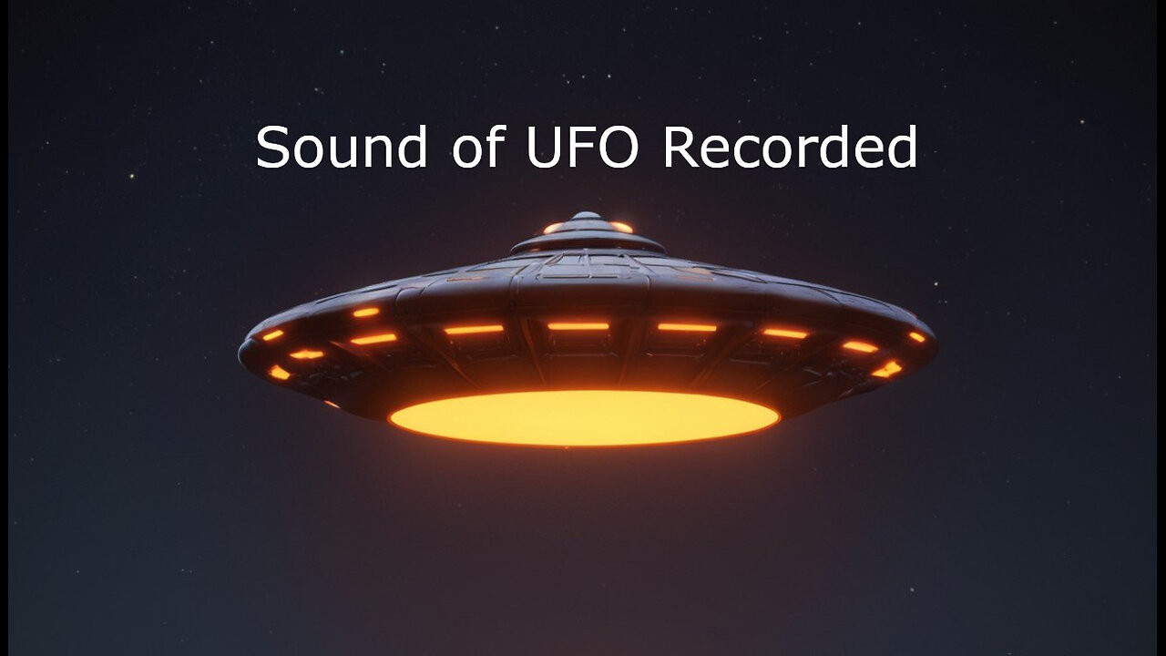 Sgt. Russell Yokum Records Sound of UFO