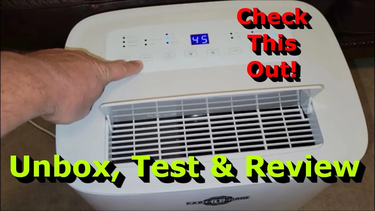 Dehumidifier for our RV - Test and Review - So Many Good Uses