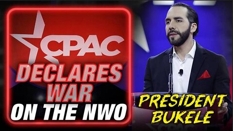🚨 POWERFUL CPAC Speech by President of El Salvador, Slams Soros, Articulates Disease In USA