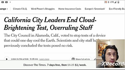 A California City Council Halt's Weather Warfare!