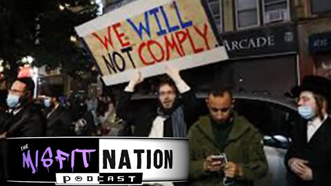 Jewish Community Protest Masks in New York...Left Tries to Compare It to BLM Riots