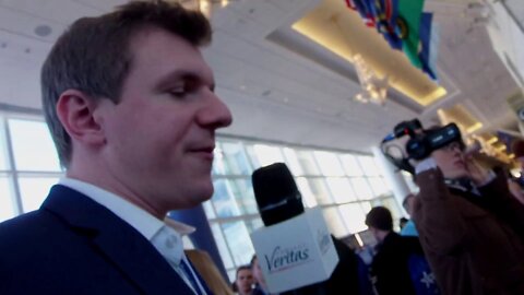 Voices at CPAC 2017 James O'Keefe a walking interview