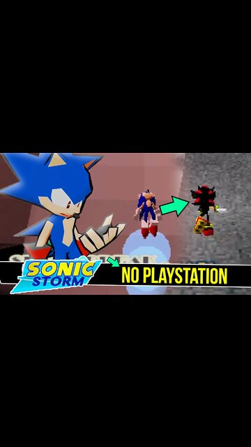 NOVO Sonic anúnciado para Playstation 1 | Sonic Storm #shorts