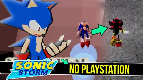 NOVO Sonic anúnciado para Playstation 1 | Sonic Storm #shorts