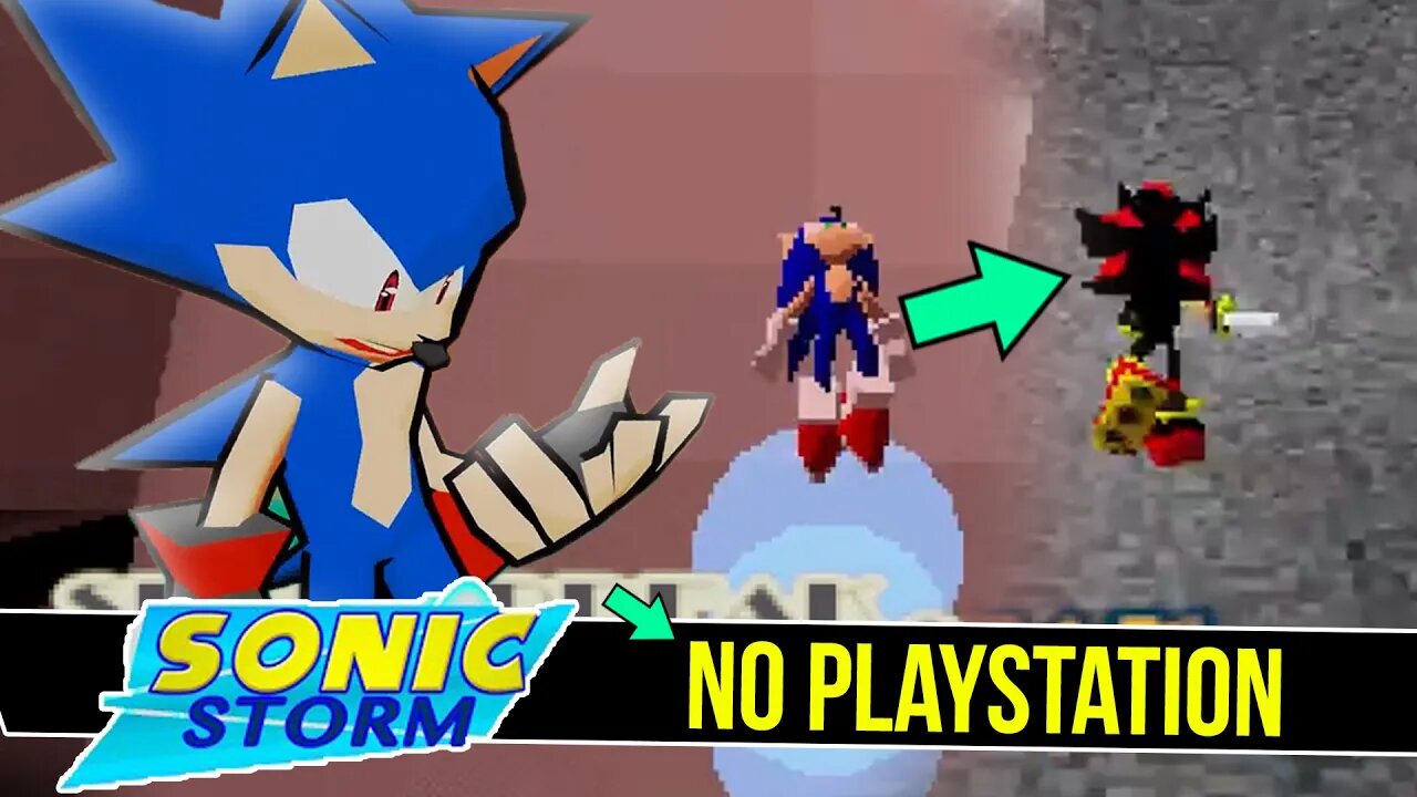 NOVO Sonic anúnciado para Playstation 1 | Sonic Storm #shorts