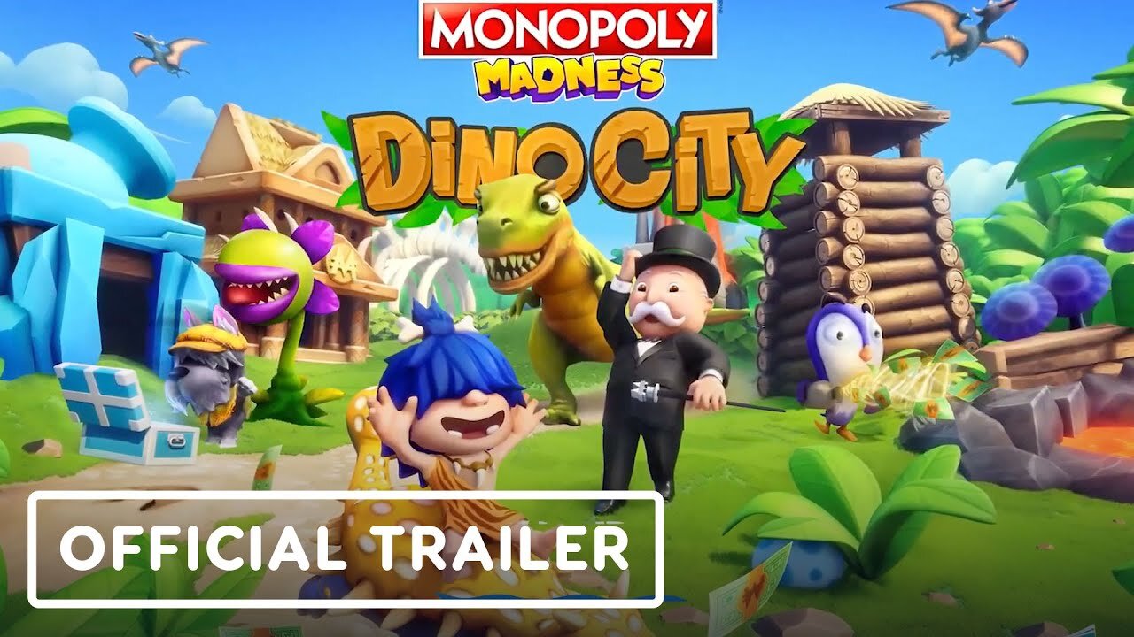 Monopoly Madness: Dino City DLC - Official Launch Trailer