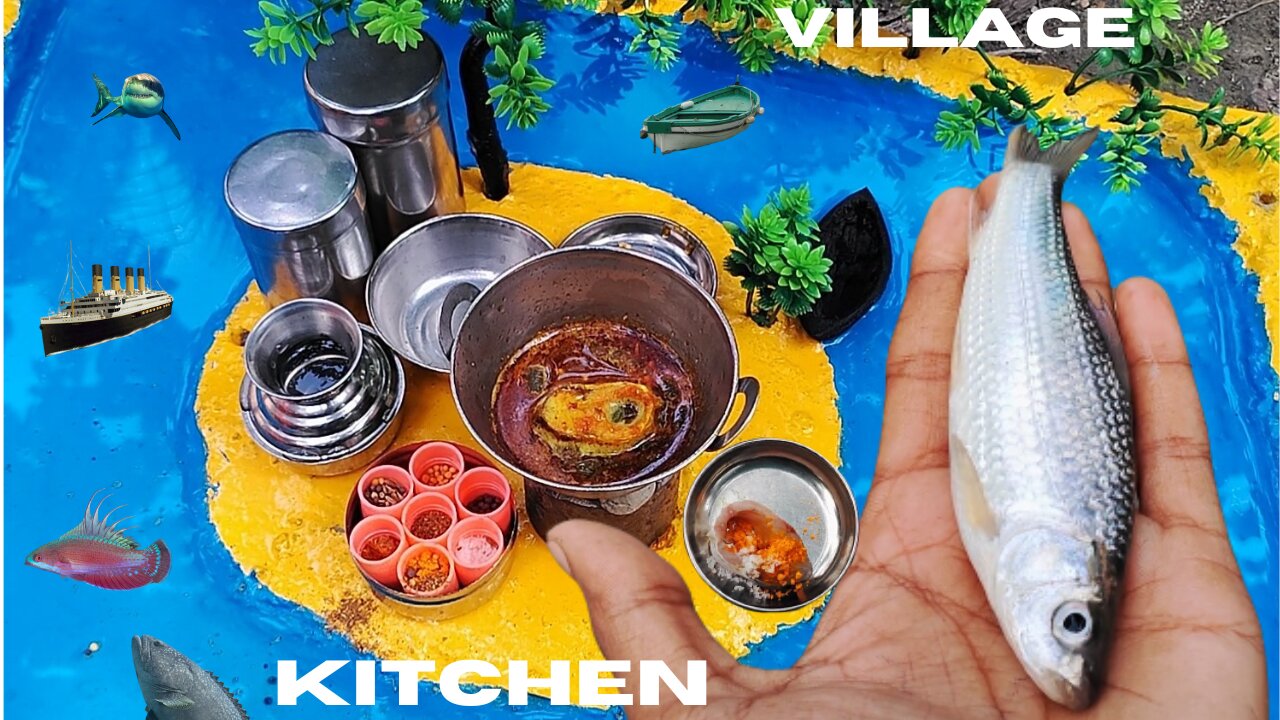 FishThali/ Full Fish Masala + Fry + Puttu + Surprise / Mini Foodkey #fishthali #fishmasala #fishfry