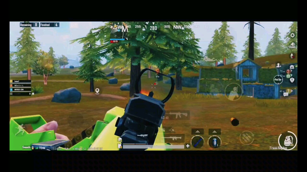 1v3 Squad Vipe | MG3+M416 Handcam | BGMI Shorts