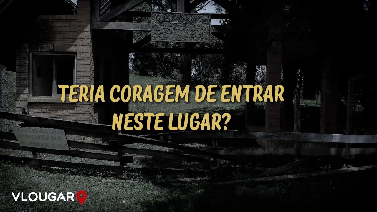 Um condomínio inteiro abandonado em Campos do Jordão - Tem algo de errado aí!